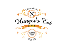 Hunger's Eat Logo design